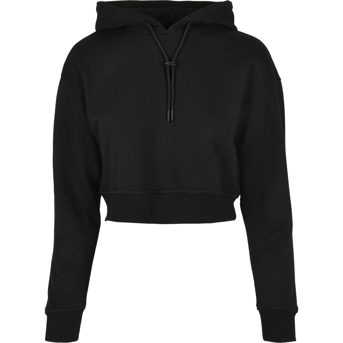 URBAN CLASSICS  sweatshirt à capuche court terry-grandes tailles 