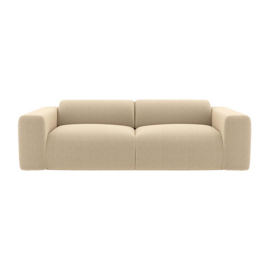 Maison Céphy Sofa 3-Sitzer - Strukturstoff - Beige - POGNI von Maison Céphy  