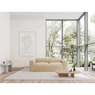 Maison Céphy Sofa 3-Sitzer - Strukturstoff - Beige - POGNI von Maison Céphy  