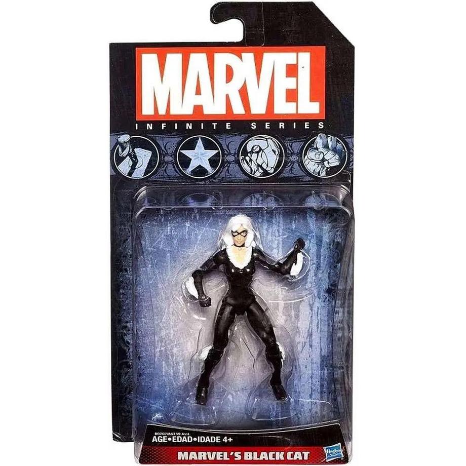 Hasbro  Avengers Infinite Series 4 Marvel's Black Cat Action Figure 