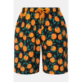 Ulla Popken  Shorts hybrid con arance, doppio strato e microfibra 