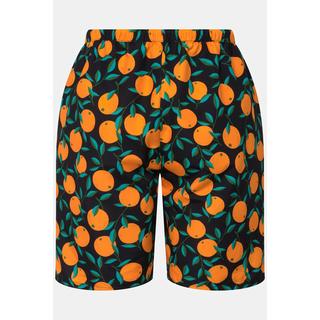 Ulla Popken  Shorts hybrid con arance, doppio strato e microfibra 