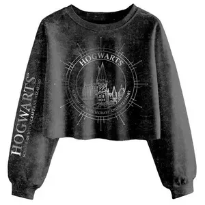 Hogwarts Constellation Kurzes Sweatshirt