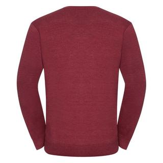 Russell  Collection Pullover à col en V Homme 