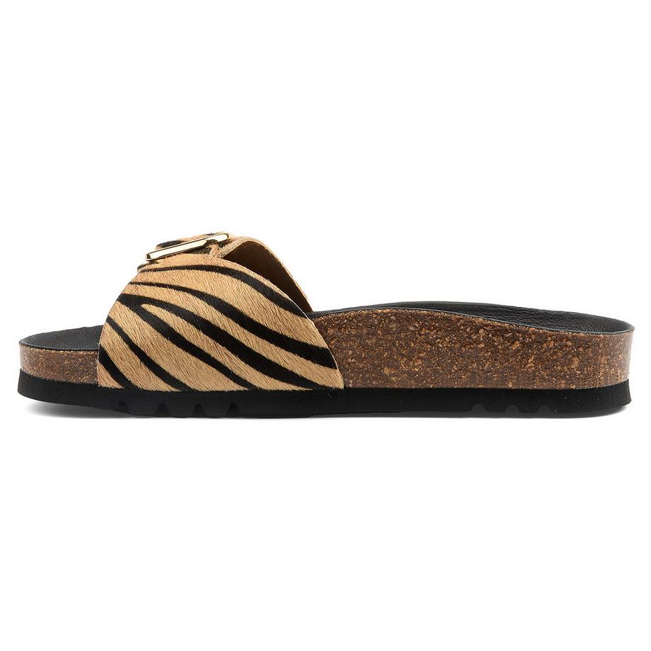 Scholl Kathleen Zebra Print Sandalen  