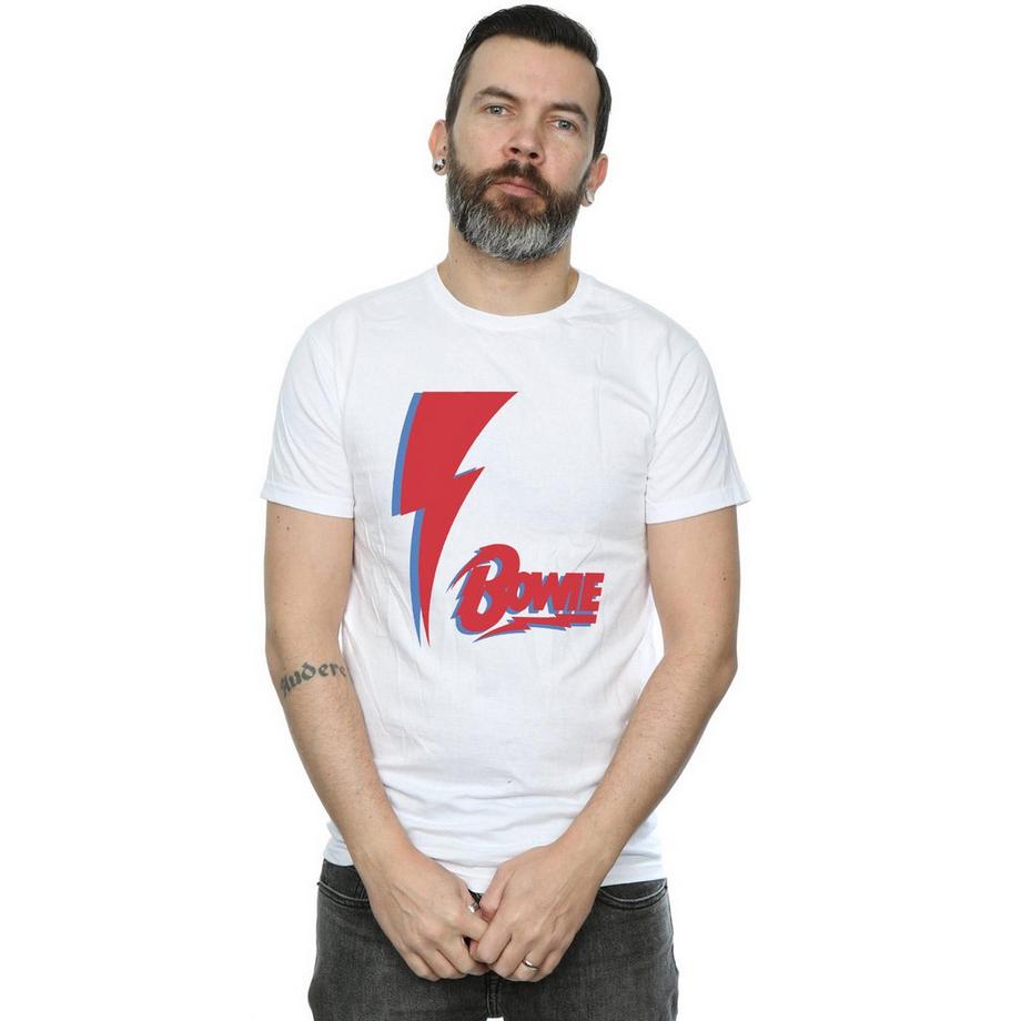 David Bowie T-Shirt Imprimé Éclair  