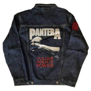 Pantera Vulgar Display Of Power Giacca di Jeans Lavata  