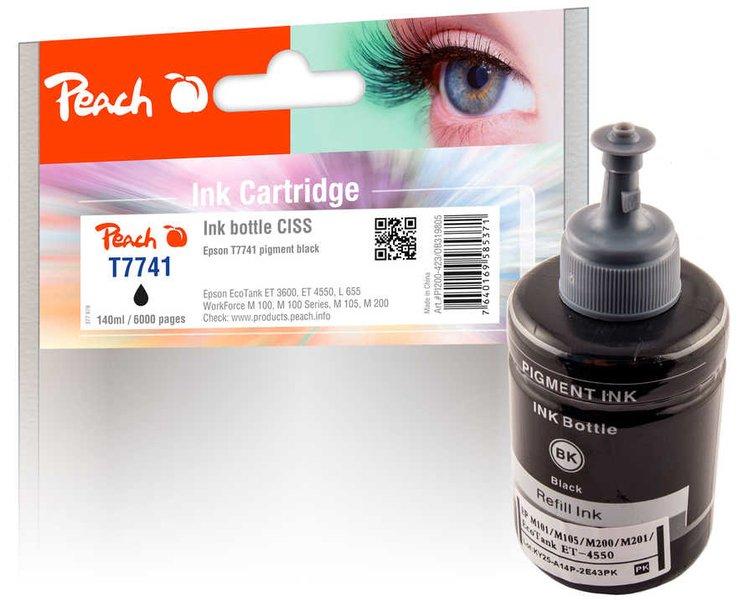 Peach  Tinte Epson T7741 140 ml, pigment black 