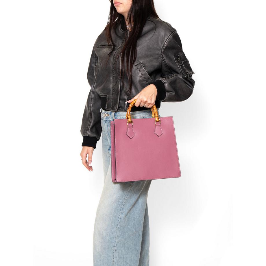 Gave Lux Borsa a mano con manico in bambù  