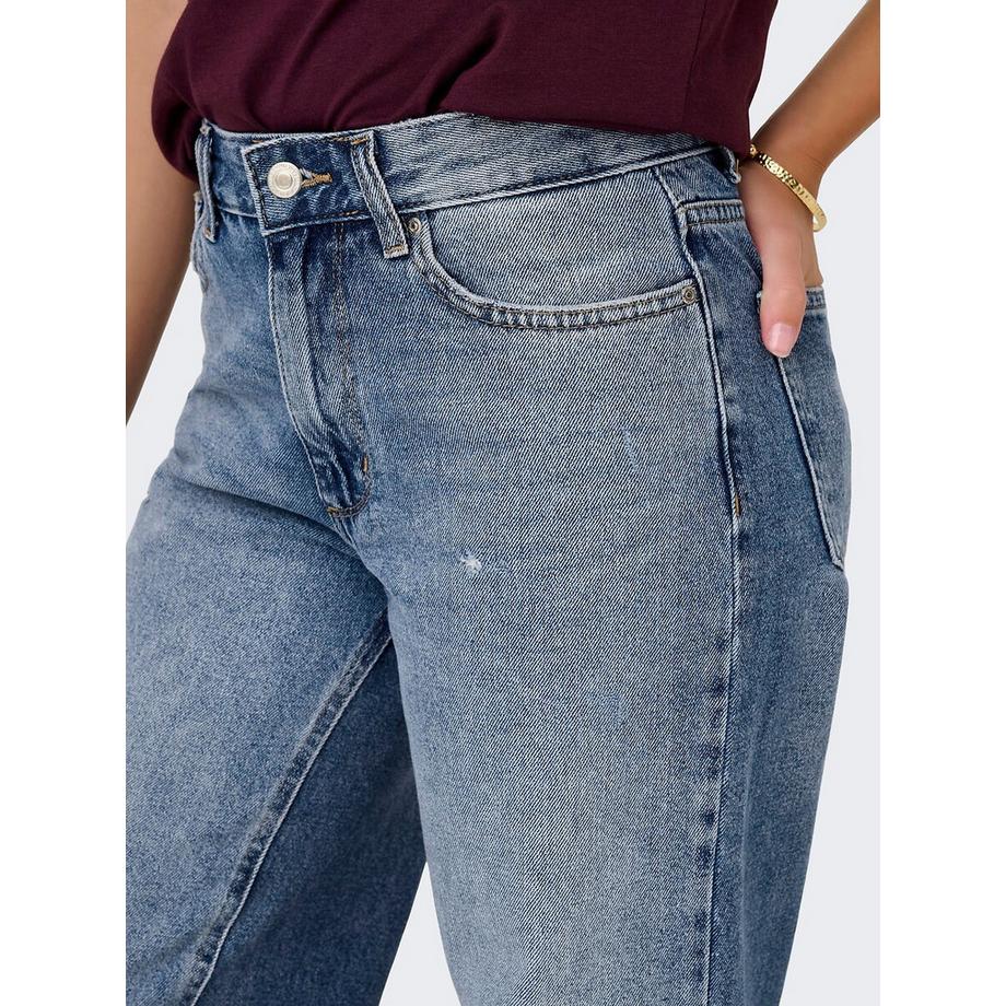 ONLY Jean large avec rebords  