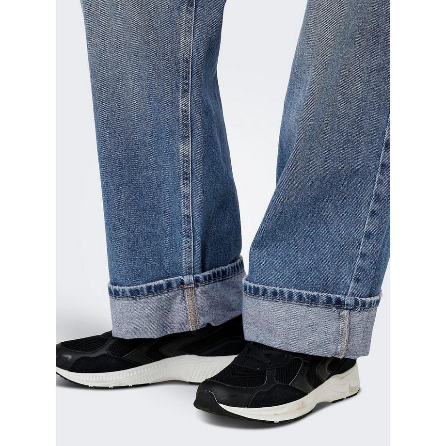 ONLY Jean large avec rebords  