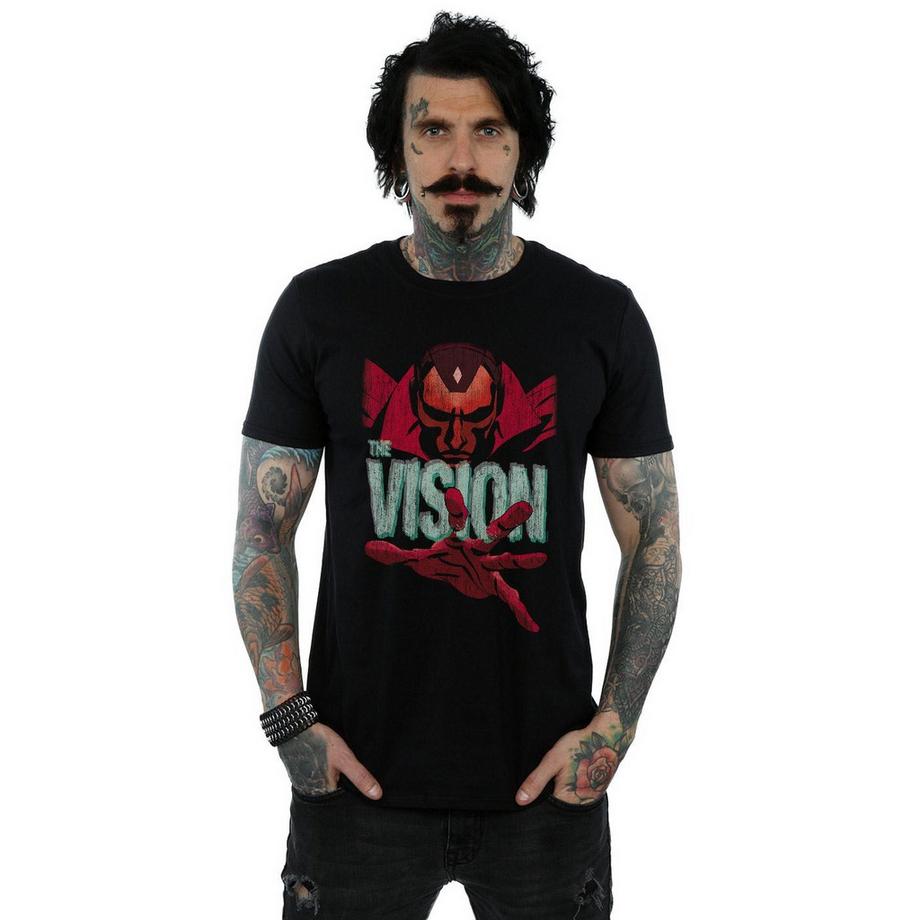 MARVEL Vision Grafikdruck T-Shirt  