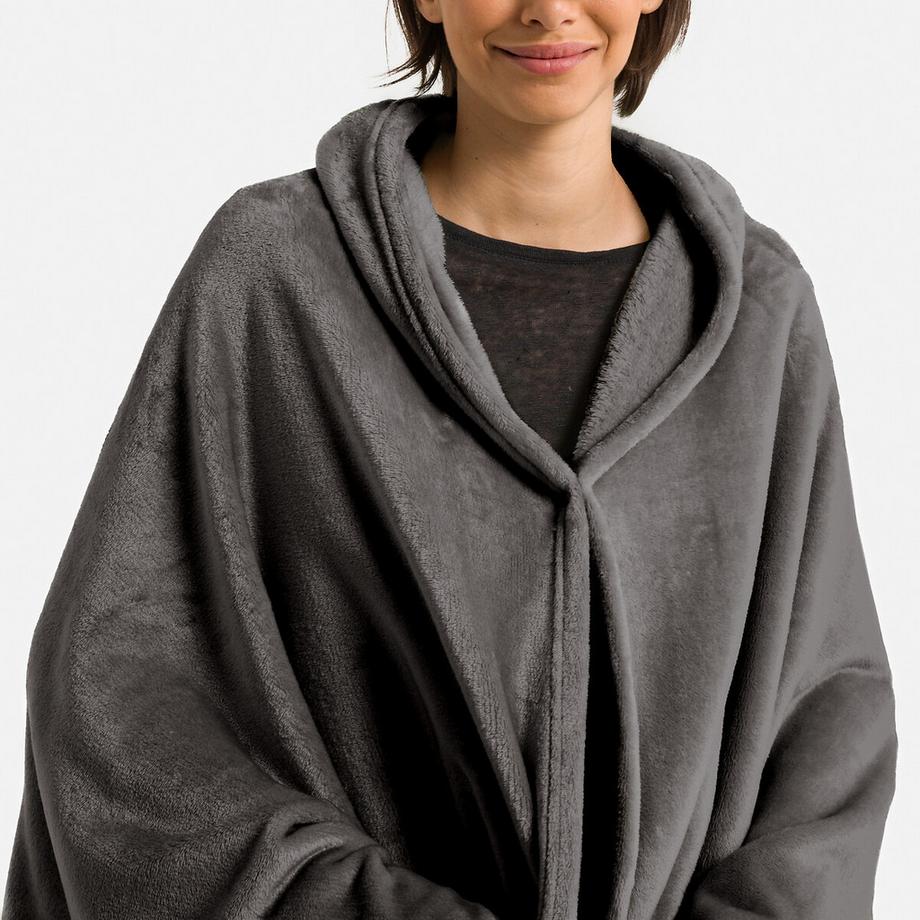 SO'HOME Plaid polaire à manches Javi  