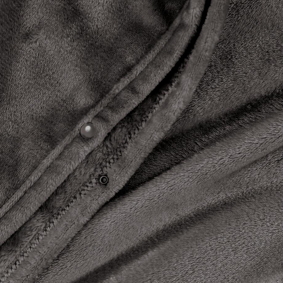 SO'HOME Plaid polaire à manches Javi  