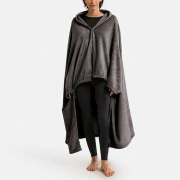 Plaid polaire à manches polyester recyclé