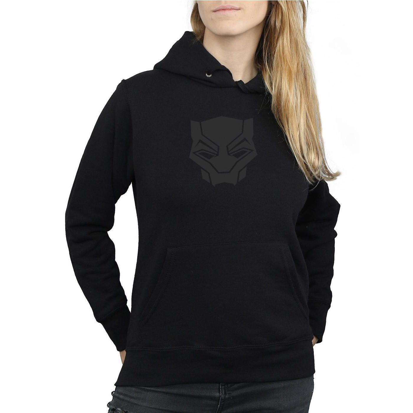 MARVEL  Black On Black Kapuzenpullover 