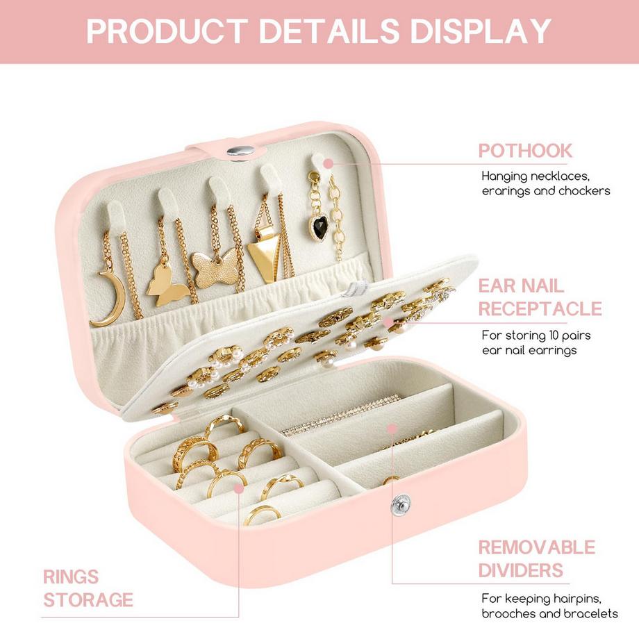 Only-bags.store  Schmuckkästchen, Schmuckaufbewahrung Kleiner Reiseschmuck 