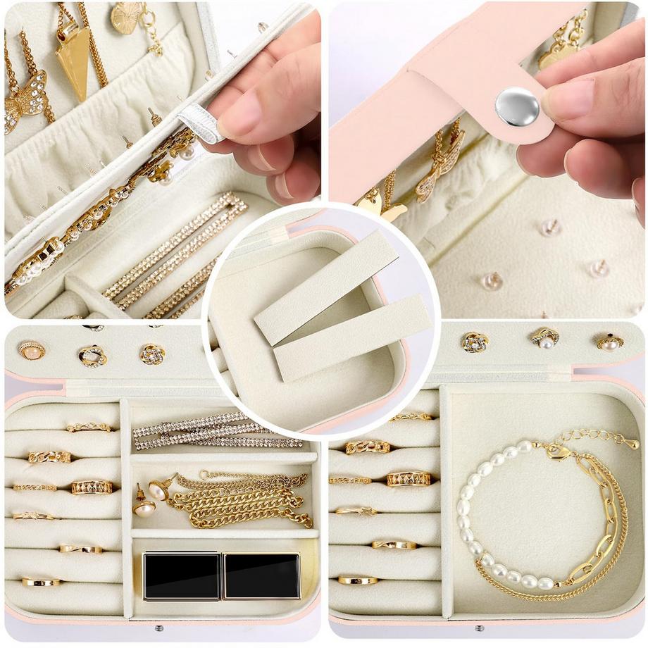 Only-bags.store  Schmuckkästchen, Schmuckaufbewahrung Kleiner Reiseschmuck 