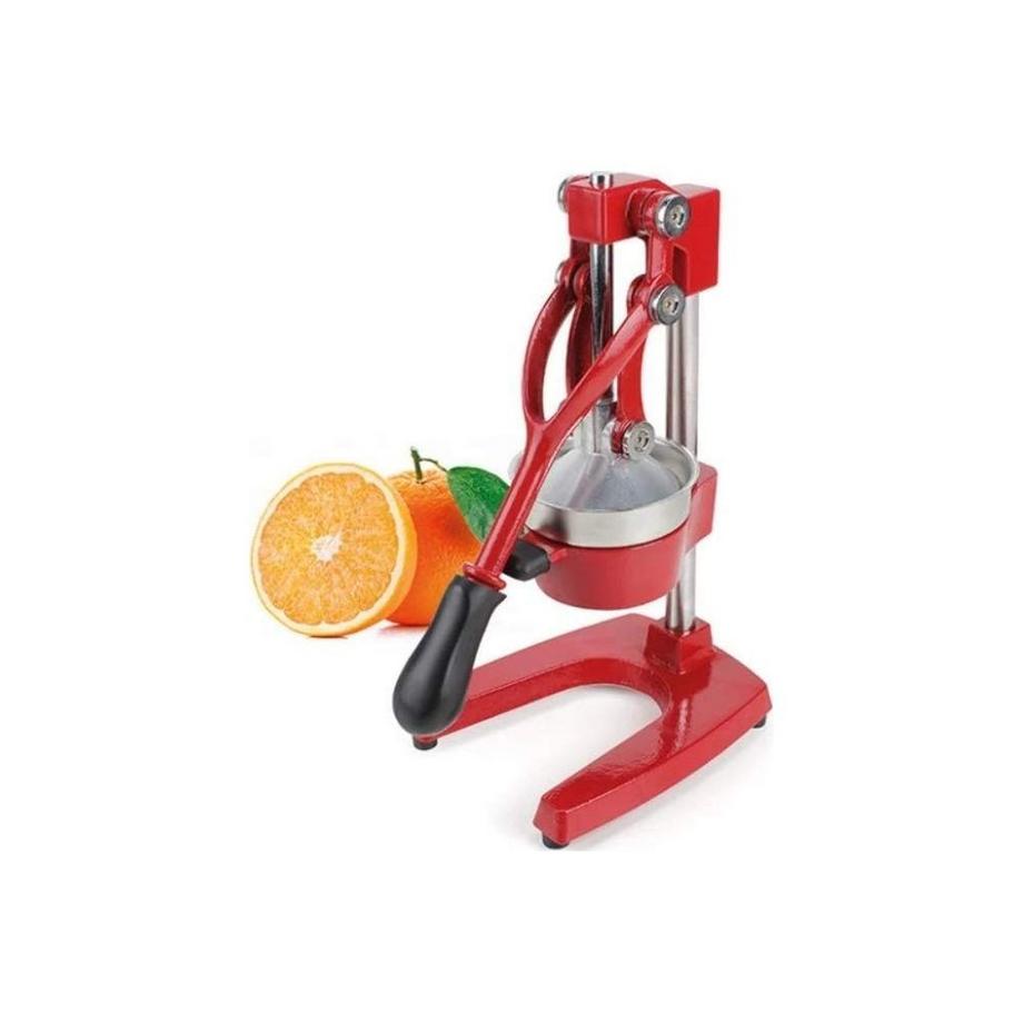 Eva- Kochen und Haushalt Eva - Zitruspresse aus Aluguss und Edelstahl, rot  