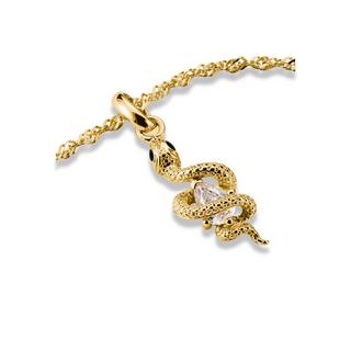 Thomas Sabo  Charm-Anhänger Schlange mit Stein Connect Veret 