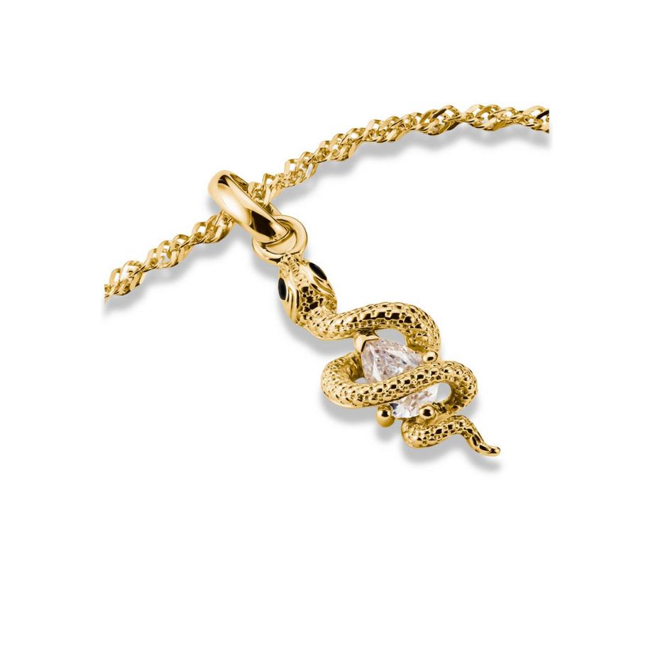 Thomas Sabo  CharmAnhänger Schlange mit Stein Connect Veret 