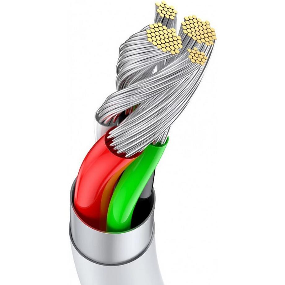 Baseus  Baseus 2m USB-A zu USB-C Kabel Weiss 