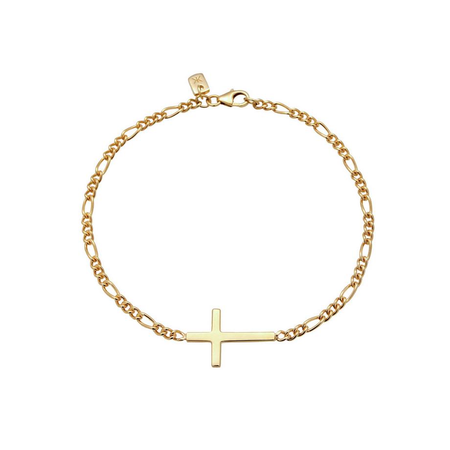 Kuzzoi  Armband Armband Silber Kreuz 925 Sterling Silver 