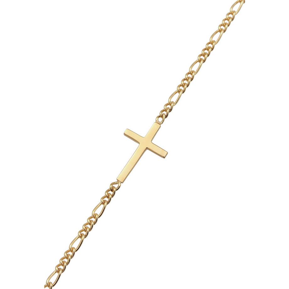Kuzzoi  Armband Armband Silber Kreuz 925 Sterling Silver 