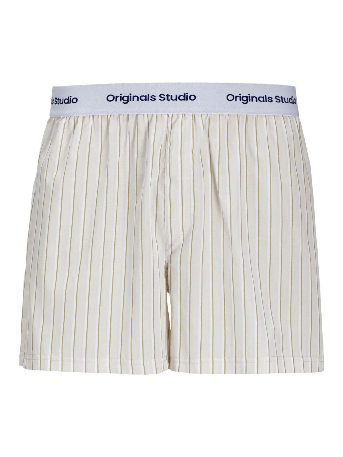 JACK & JONES Originals Studio Baumwolle Boxershorts 3er Pack  