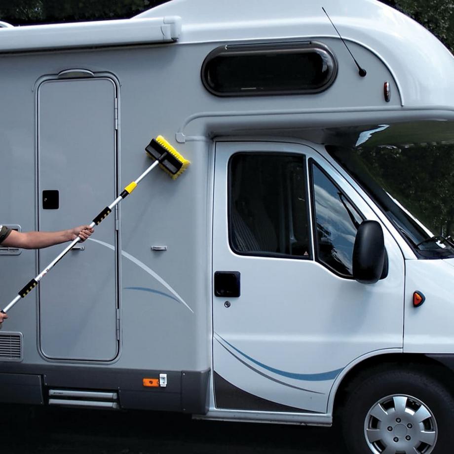 ProPlus  Spazzola per lavaggio Manico telescopico professionale da 2 metri 