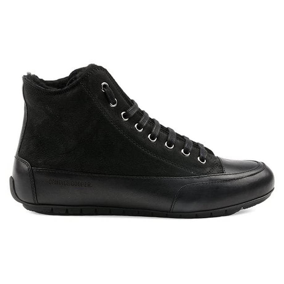 Candice Cooper Plus Fur High-Top Sneakers  