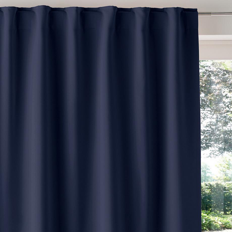 La Redoute Intérieurs  Verdunkelnder Vorhang mit versteckten Schlaufen Voda 