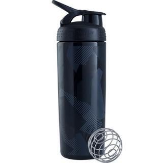 Blender Bottle  28oz / 820ml BlenderBottle SportMixer Signature Sleek, Black/Black 