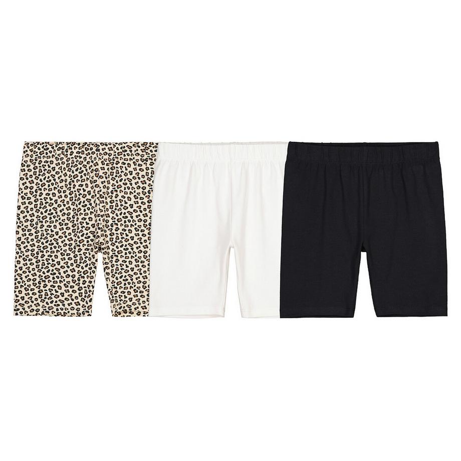 La Redoute Collections  3er-Pack kurze Radlerhosen 