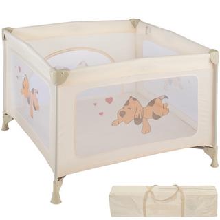 Tectake  Parc Bébé, Lit de voyage Pliant Tommy Junior 105x105x78cm 