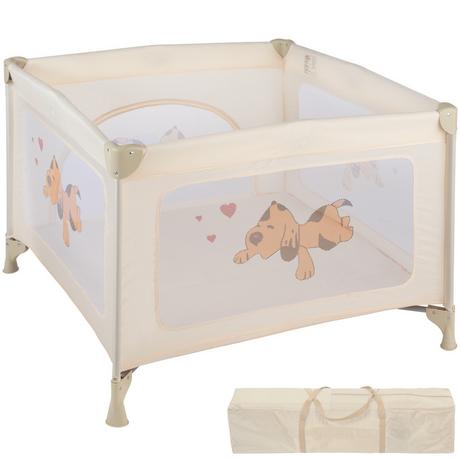 Tectake  Parc Bébé, Lit de voyage Pliant Tommy Junior 105x105x78cm 