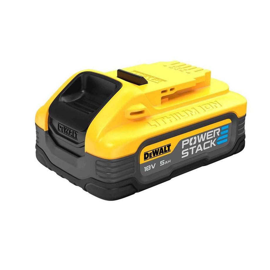 DeWALT  18V XR Powerstack 2er-Set Ersatz-Akku, 5.0 Ah mit Pouch-Akku Technologie 