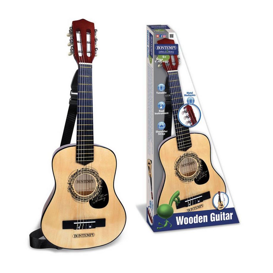 BONTEMPI  Klassische Holzgitarre (75cm) 