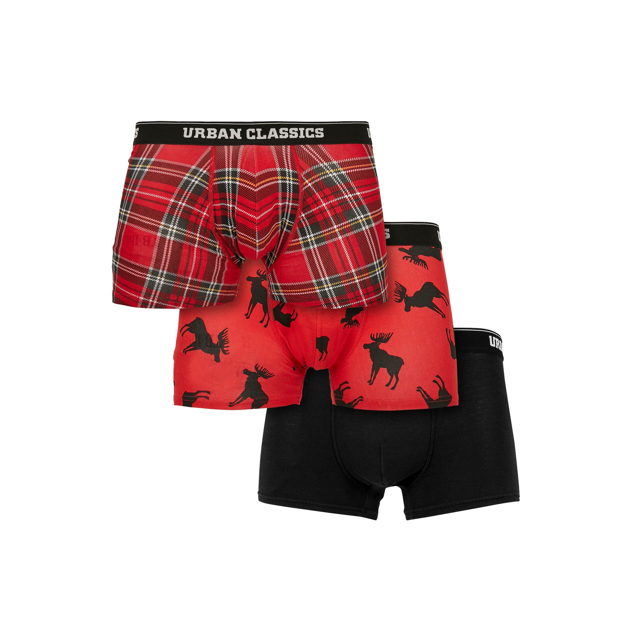 URBAN CLASSICS  boxershorts (x3) 