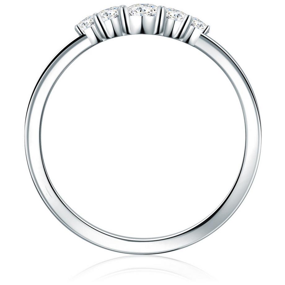Rafaela Donata  Ring Sterling Silber Zirkonia weiß 