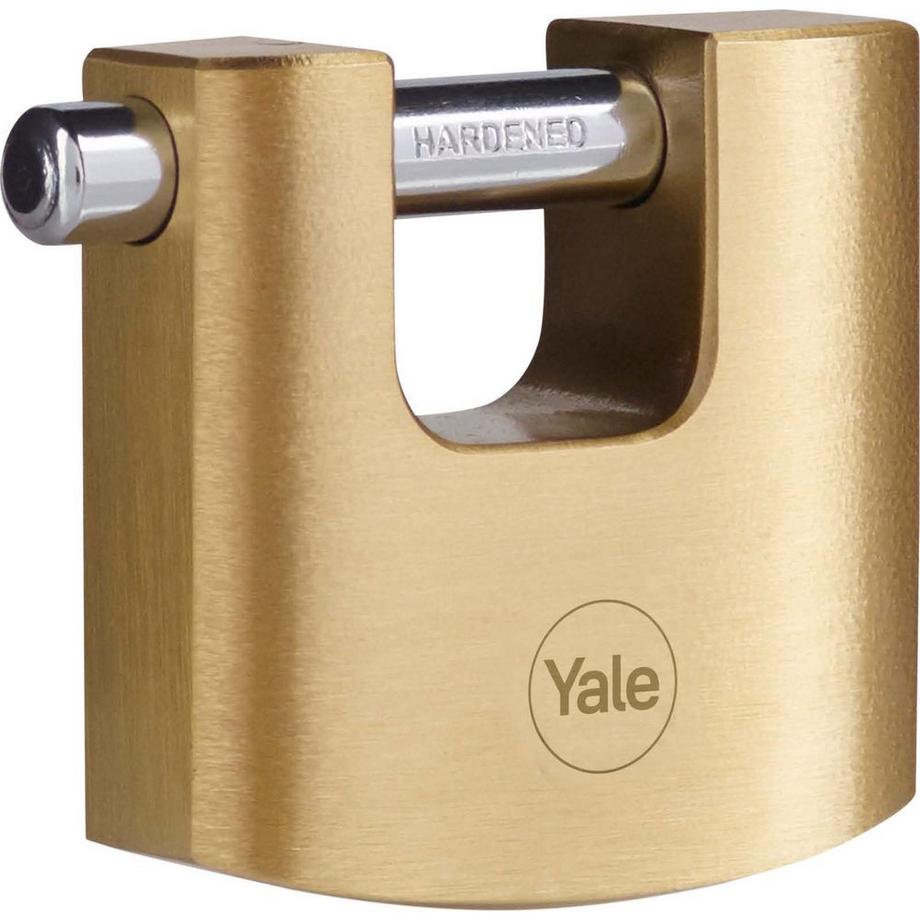 Yale  Vorhängeschloss Y114B Messing Stahl 