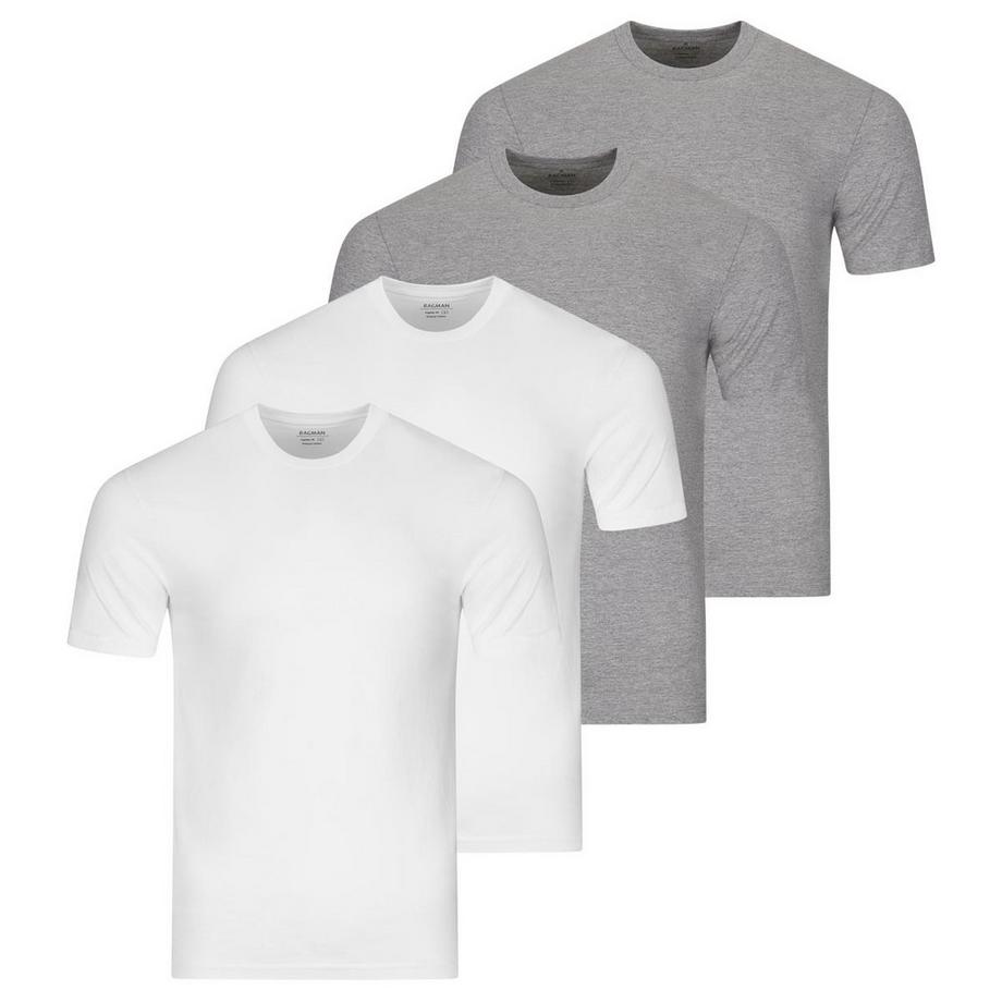 4er Pack Basic - Unterhemd / Shirt Kurzarm