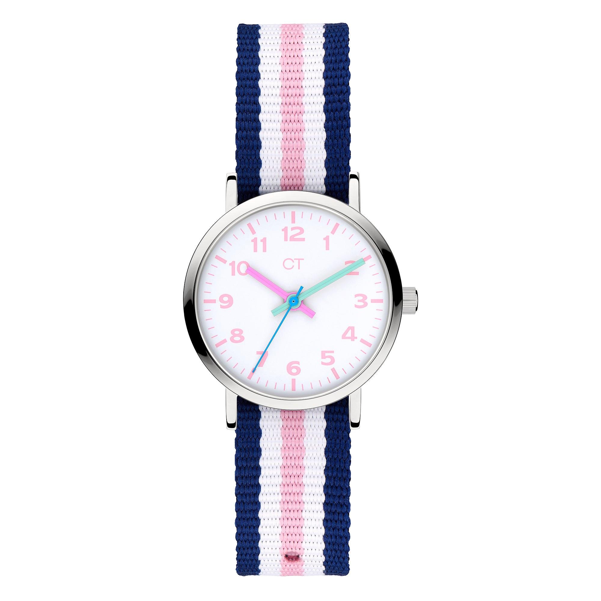 Cool Time Kids  Stripes Girls Kinderarmbanduhr 