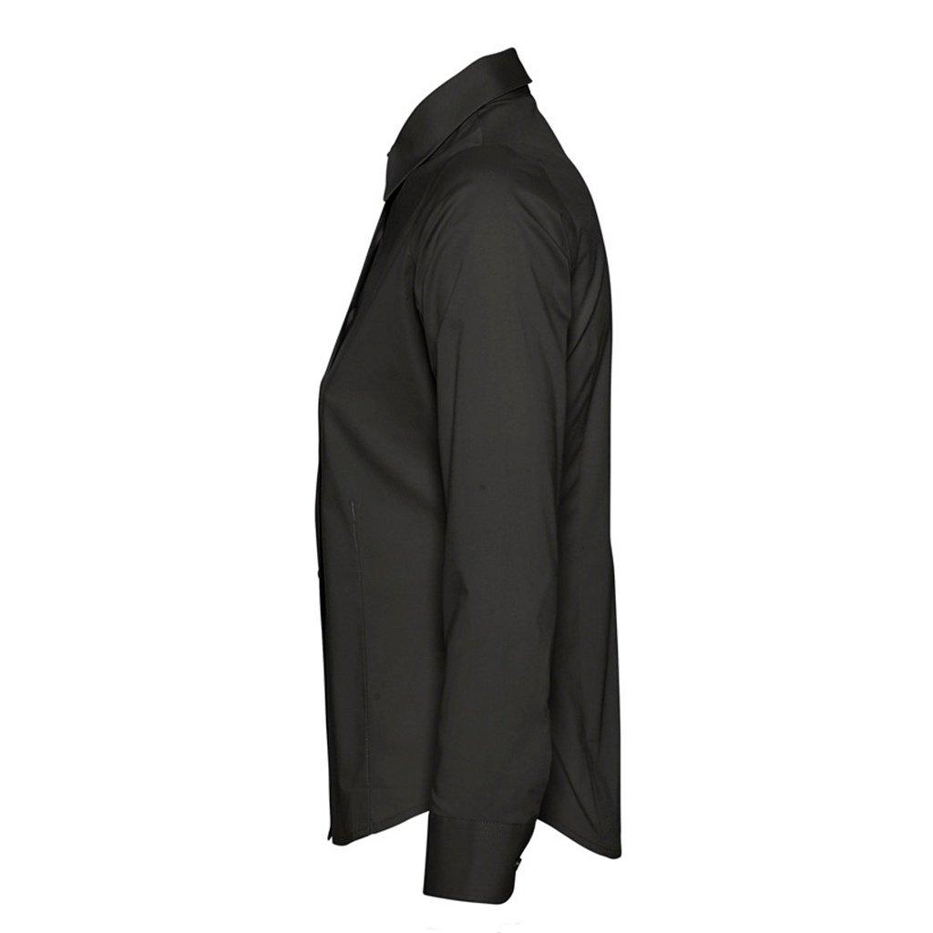 SOLS Eden Langarm Arbeitsbluse  