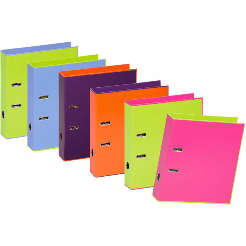 Pagna – Ordner A4 75mm Style up 40906-00 farbig assortiert, One Size