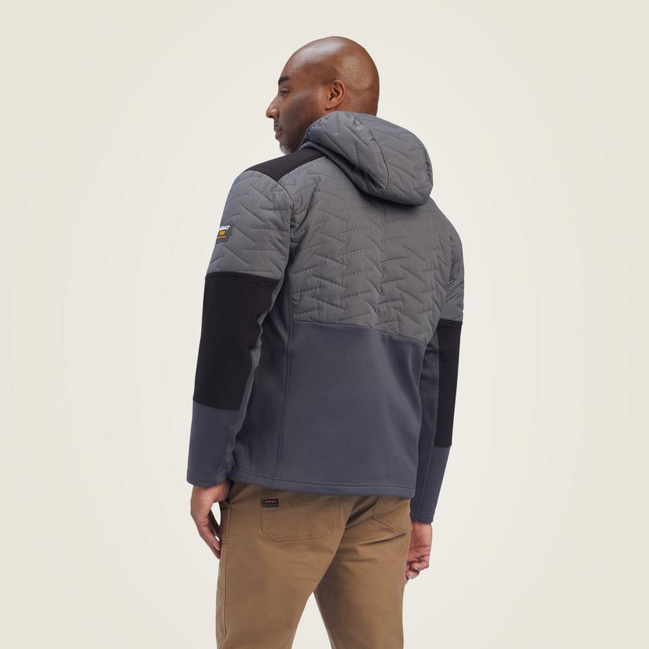 Ariat Rebar Cloud 9 Veste Imperméable à Capuche  