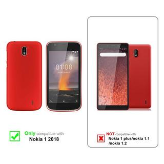 Cadorabo  Housse compatible avec Nokia 1 2018 - Coque de protection en silicone TPU flexible 