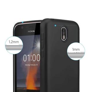 Cadorabo  Hülle für Nokia 1 2018 TPU Silikon Matt 