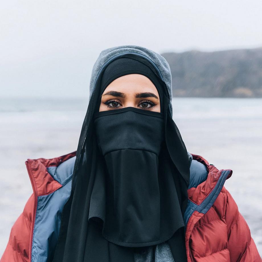 Trekmates Fodera in seta per hijab da donna per escursionismo  