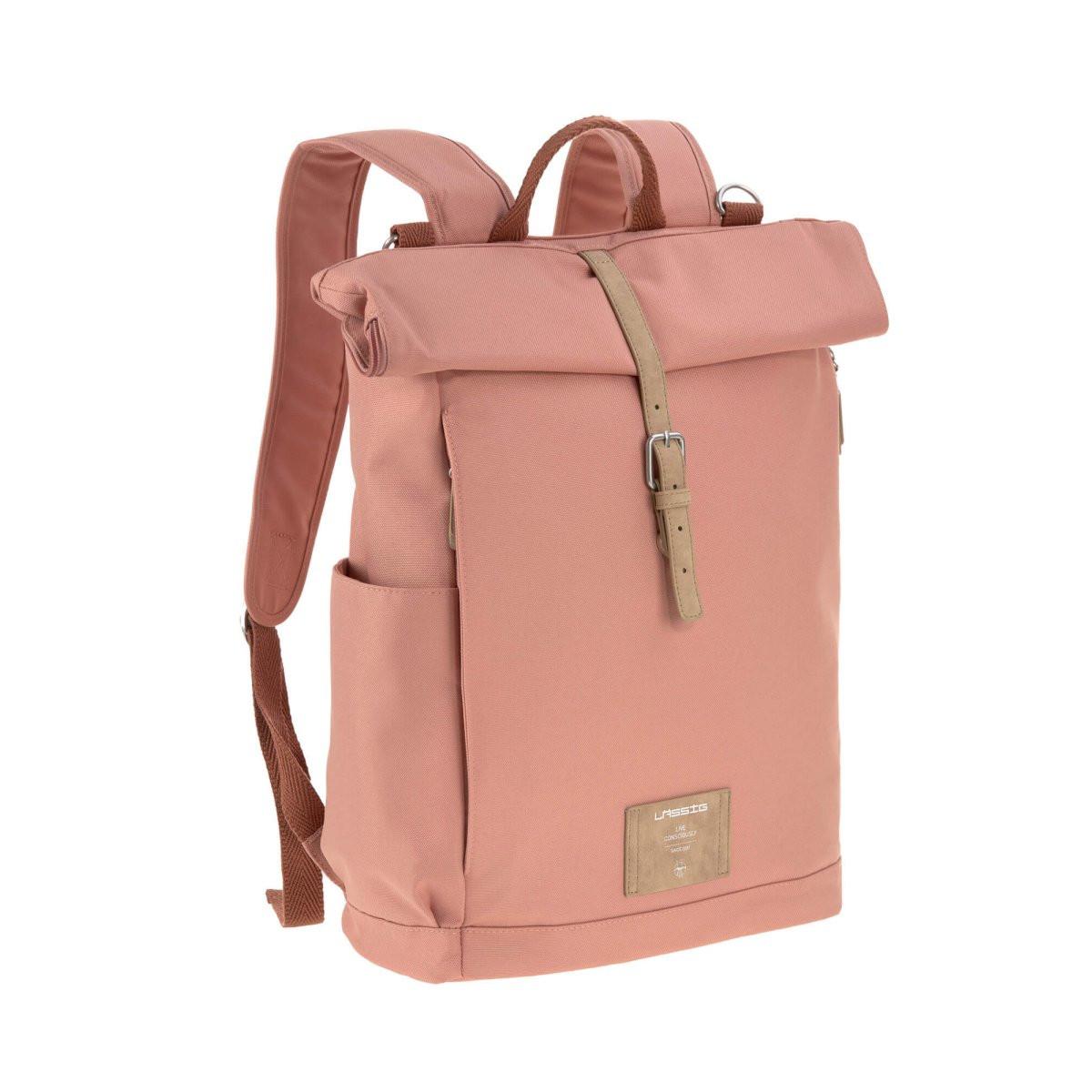 LÄSSIG Rolltop Backpack Cinnamon  